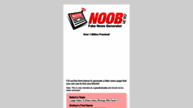 What Noob.co.in website looked like in 2020 (3 years ago)