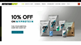 What Nutritiondepot.com.ph website looked like in 2020 (3 years ago)