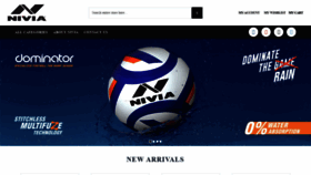 What Niviasports.com website looked like in 2020 (3 years ago)