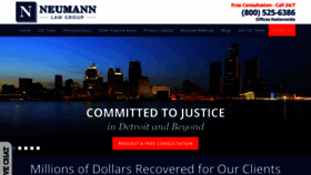 What Neumannlawgroup.com website looked like in 2020 (3 years ago)