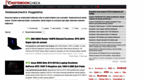 What Notebookcheck-tr.com website looked like in 2020 (5 years ago)