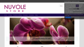 What Nuvolestore.it website looked like in 2020 (3 years ago)