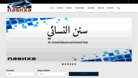 What Nasiixa.com website looked like in 2020 (3 years ago)
