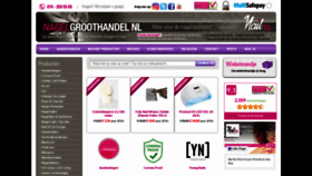 What Nagelgroothandel.nl website looked like in 2020 (5 years ago)