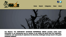 What Northeastox.com website looked like in 2020 (3 years ago)