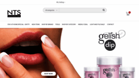 What Nailtechsupply.com website looked like in 2020 (3 years ago)