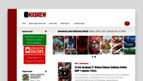 What Nxbrew.com website looked like in 2020 (3 years ago)