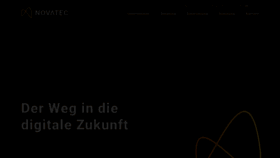 What Novatec-gmbh.de website looked like in 2020 (3 years ago)