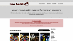 What Nowanimes.com website looked like in 2020 (3 years ago)