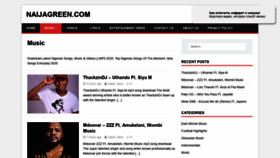 What Naijagreentv.com website looked like in 2020 (3 years ago)