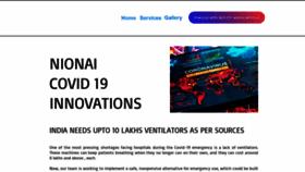 What Nionlabs.com website looked like in 2020 (4 years ago)