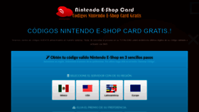 What Nintendoeshopcard.todofreegratis.com website looked like in 2020 (3 years ago)