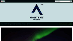 What Nortent.no website looked like in 2020 (3 years ago)