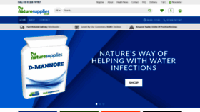 What Naturesupplies.co.uk website looked like in 2020 (3 years ago)