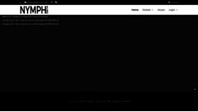 What Nymphmuses.com website looked like in 2020 (3 years ago)