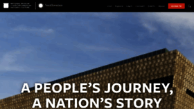 What Nmaahc.si.edu website looked like in 2020 (3 years ago)