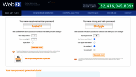 What Newpasswordgenerator.com website looked like in 2020 (3 years ago)