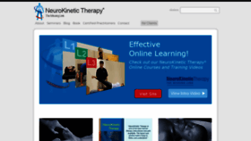 What Neurokinetictherapy.com website looked like in 2020 (3 years ago)