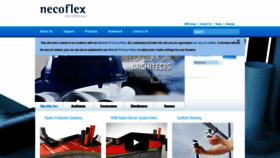 What Necoflex.ie website looked like in 2020 (3 years ago)