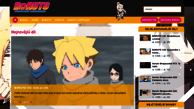 What Naruto-shippuden.eu website looked like in 2020 (3 years ago)