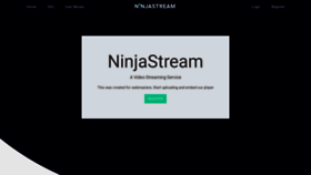 What Ninjastream.to website looked like in 2020 (3 years ago)