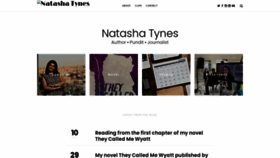 What Natashatynes.com website looked like in 2020 (3 years ago)