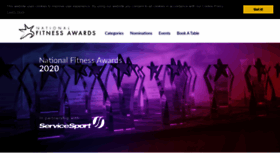 What Nationalfitnessawards.co.uk website looked like in 2020 (3 years ago)