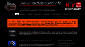 What Nordverbund.info website looked like in 2020 (5 years ago)