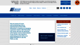 What Nienetworks.co.uk website looked like in 2020 (3 years ago)