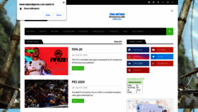 What Nationofgames.com website looked like in 2020 (3 years ago)