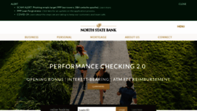 What Northstatebank.com website looked like in 2020 (3 years ago)