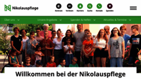 What Nikolauspflege.de website looked like in 2020 (3 years ago)