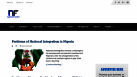 What Nigerianfinder.com website looked like in 2020 (3 years ago)