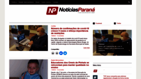 What Noticiasparana.com website looked like in 2020 (3 years ago)