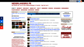 What Nederlanders.fr website looked like in 2020 (3 years ago)