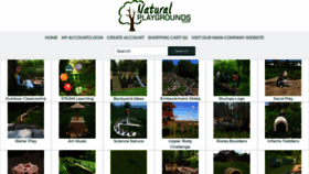 What Naturalplaygroundsstore.com website looked like in 2020 (3 years ago)