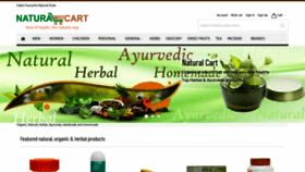 What Naturalcart.in website looked like in 2020 (3 years ago)