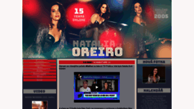 What Nataliaoreiro.cz website looked like in 2020 (3 years ago)