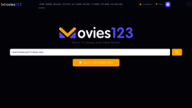 What New-movies123.co website looked like in 2020 (3 years ago)