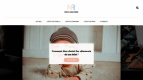 What Nos-racines.fr website looked like in 2020 (3 years ago)