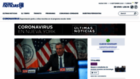 What Ny1noticias.com website looked like in 2020 (3 years ago)