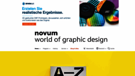 What Novumnet.de website looked like in 2020 (3 years ago)