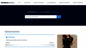 What Nieodebrany-telefon.pl website looked like in 2020 (3 years ago)