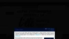 What Nh-hotels.fr website looked like in 2020 (3 years ago)