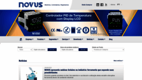What Novus.com.br website looked like in 2020 (3 years ago)