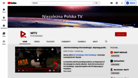 What Nptv.pl website looked like in 2020 (3 years ago)
