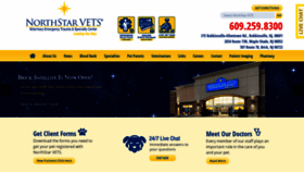 What Northstarvets.com website looked like in 2020 (3 years ago)