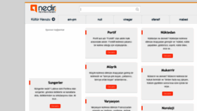 What Nedir.com website looked like in 2020 (3 years ago)