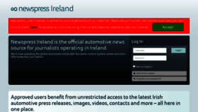What Newspress.ie website looked like in 2020 (3 years ago)