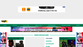 What Naija.ng website looked like in 2020 (3 years ago)